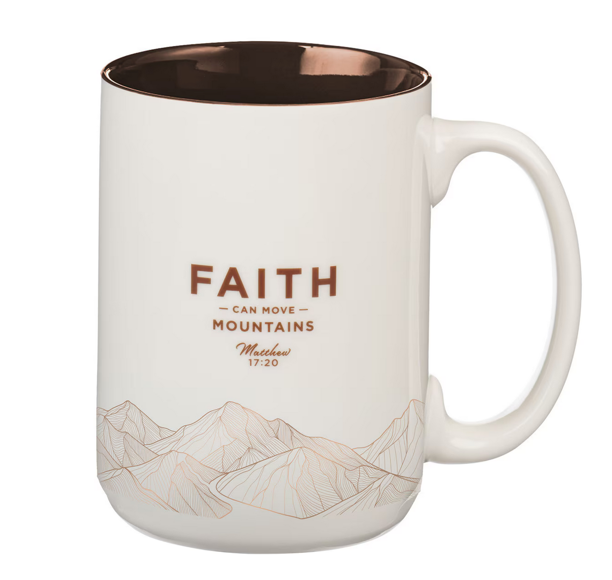 Mug - Faith Can Move Mountains