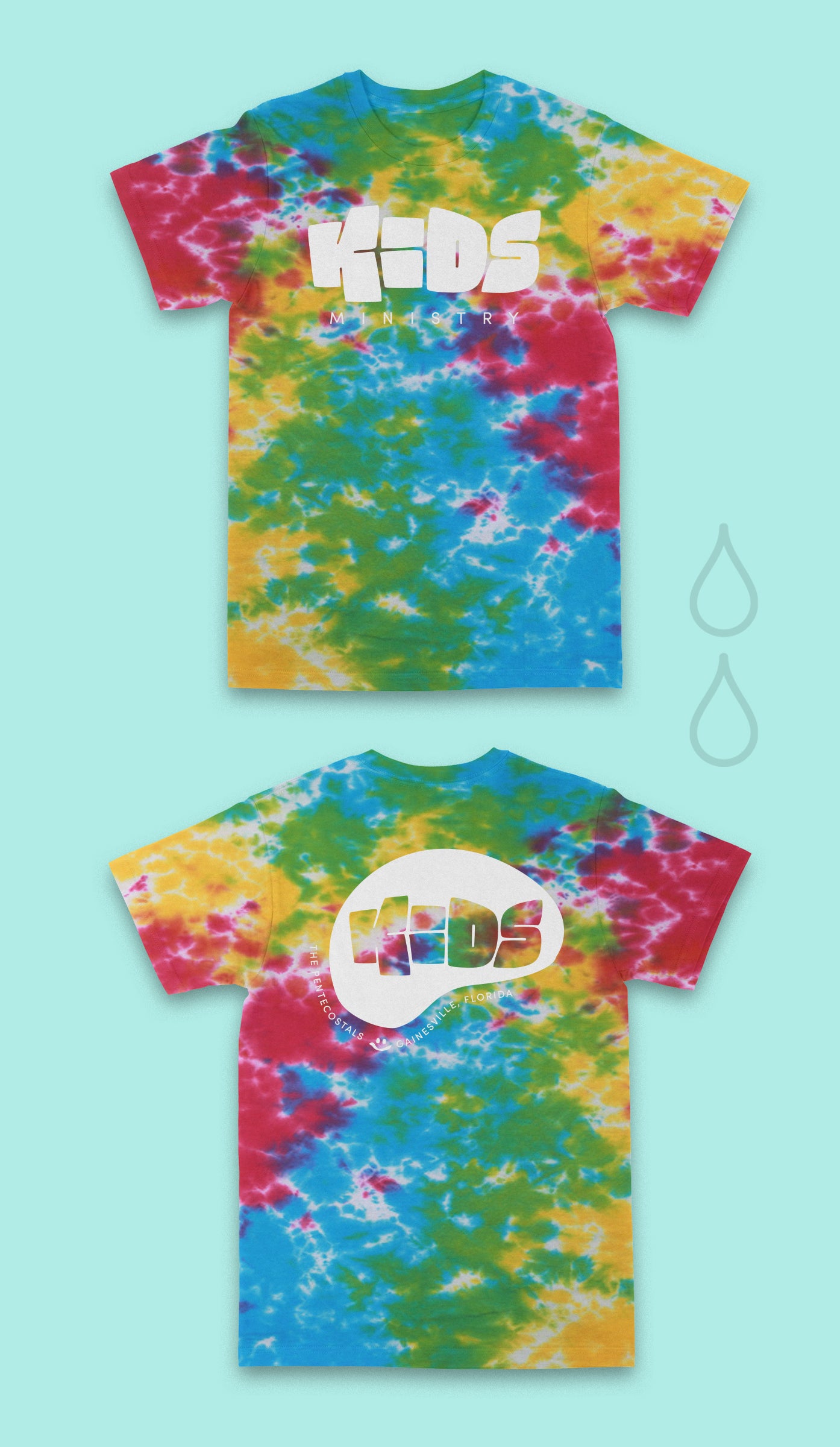 KIDS Tie Dye Tshirt - Adult - SS