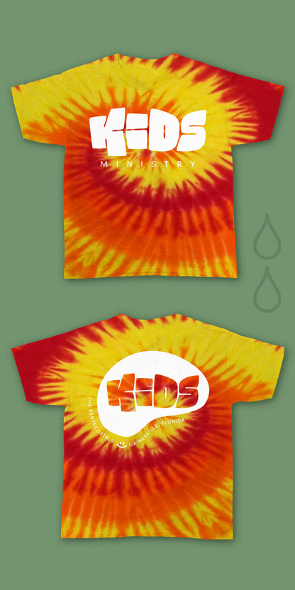 KIDS Tie Dye Tshirt - Youth - SS