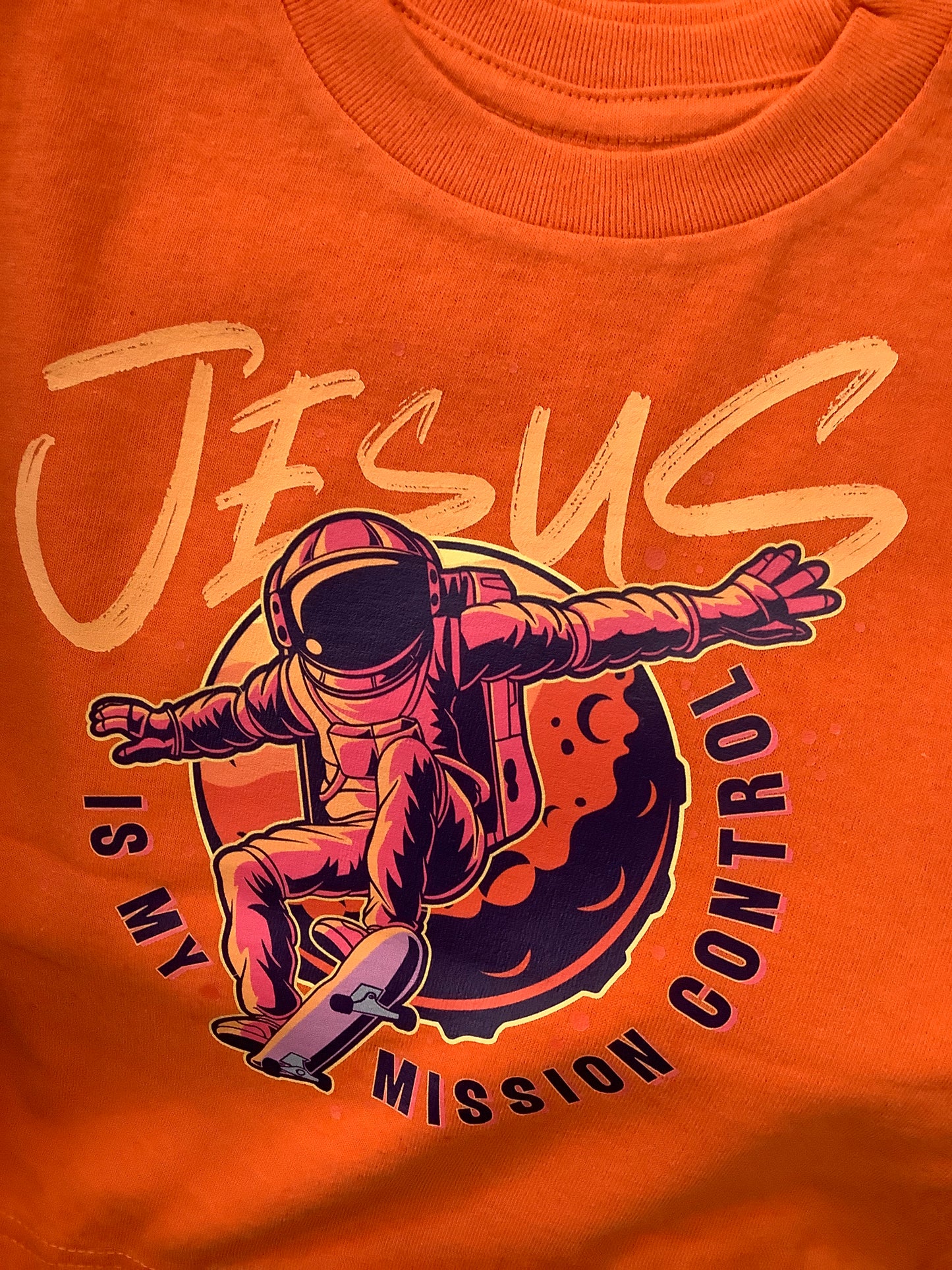 Jesus Is My Mission Control KIDS Shirt