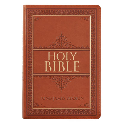 Bibles - Large Print Thinline King James Version Bible with Thumb Index