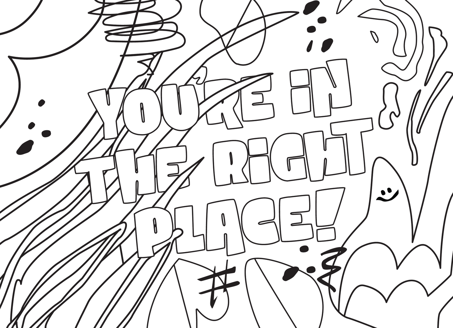 KIDS Coloring Postcards Set