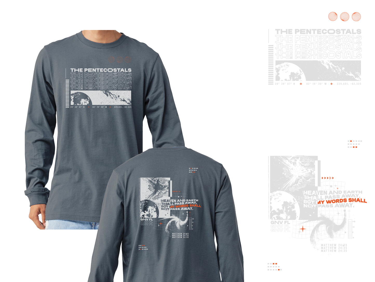 The Pentecostals - Heaven and Earth / LS Shirts