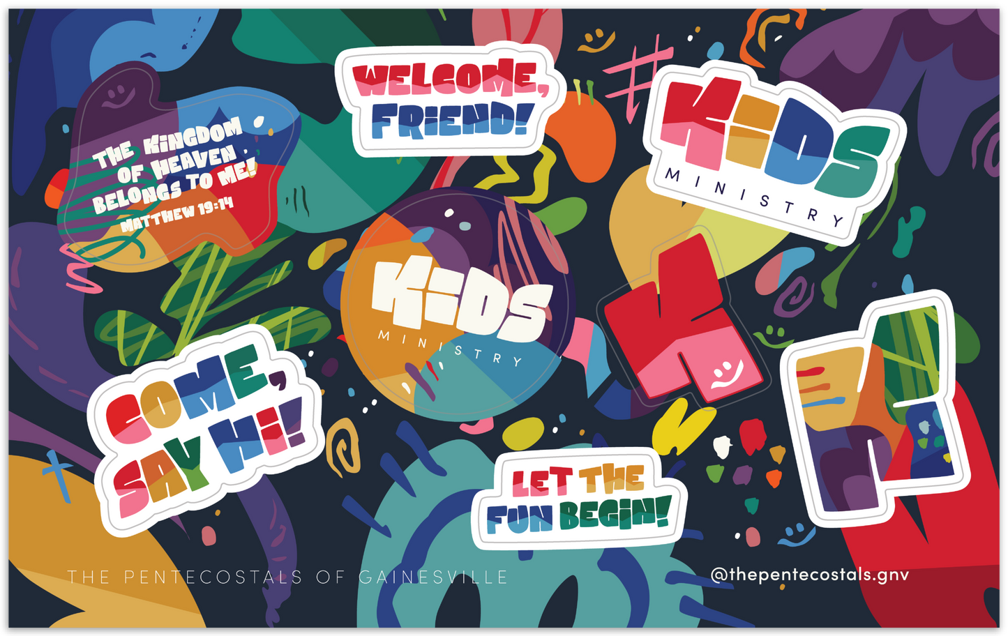 KIDS Sticker Sheet