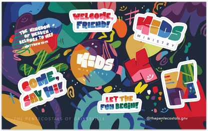 KIDS Sticker Sheet
