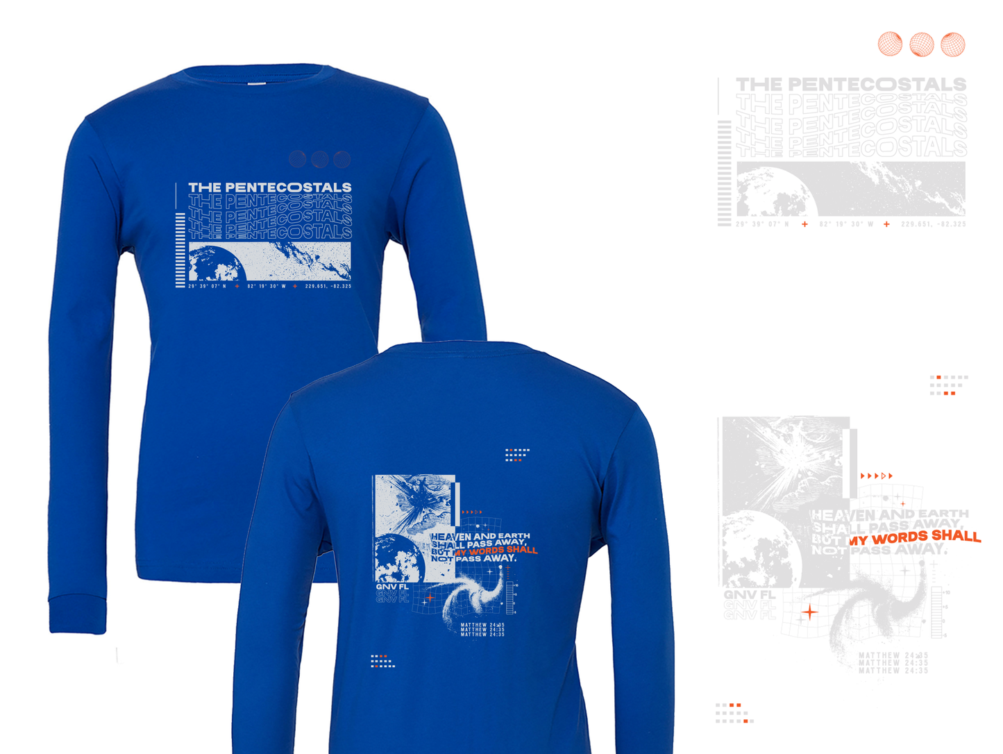 The Pentecostals - Heaven and Earth / LS Shirts