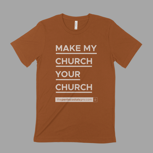 MMCYC - Adult Shirts - SS - THE ORIGINAL Make My Church Your Church Shirt©