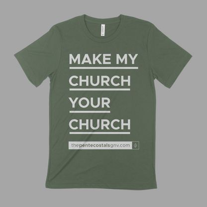 MMCYC - Adult Shirts - SS - THE ORIGINAL Make My Church Your Church Shirt©