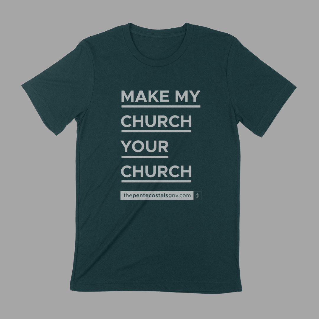 MMCYC - Adult Shirts - SS - THE ORIGINAL Make My Church Your Church Shirt©