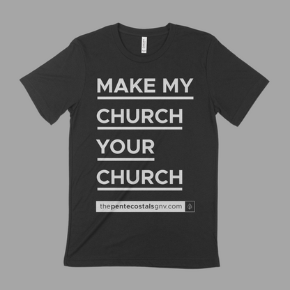 MMCYC - Adult Shirts - SS - THE ORIGINAL Make My Church Your Church Shirt©